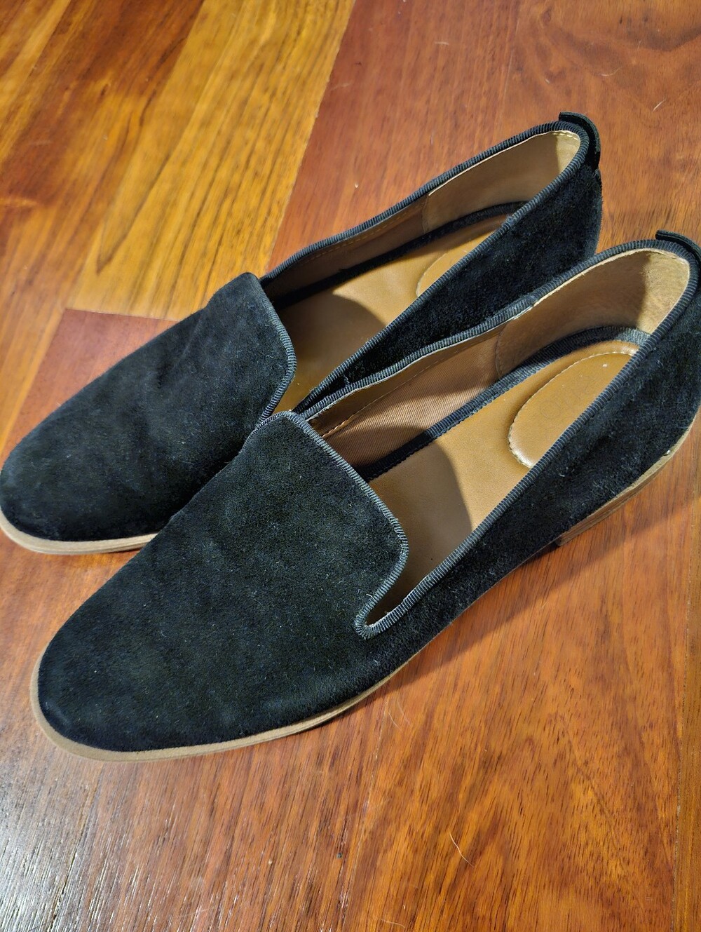 Suede Loafers